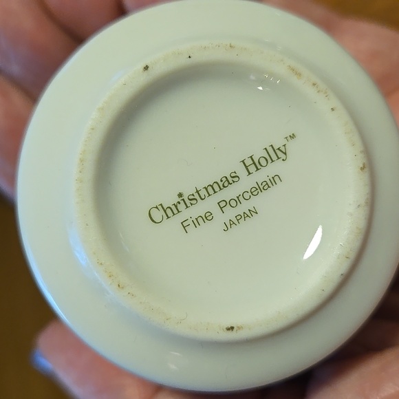 Nwot Christmas Holly set of 2 votive holders with glass - Picture 5 of 5